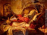 Famous Lobster Paintings - A Still Life With Lobster And Game